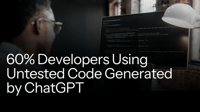 60% Developers Using Untested Code Generated by ChatGPT - cover image