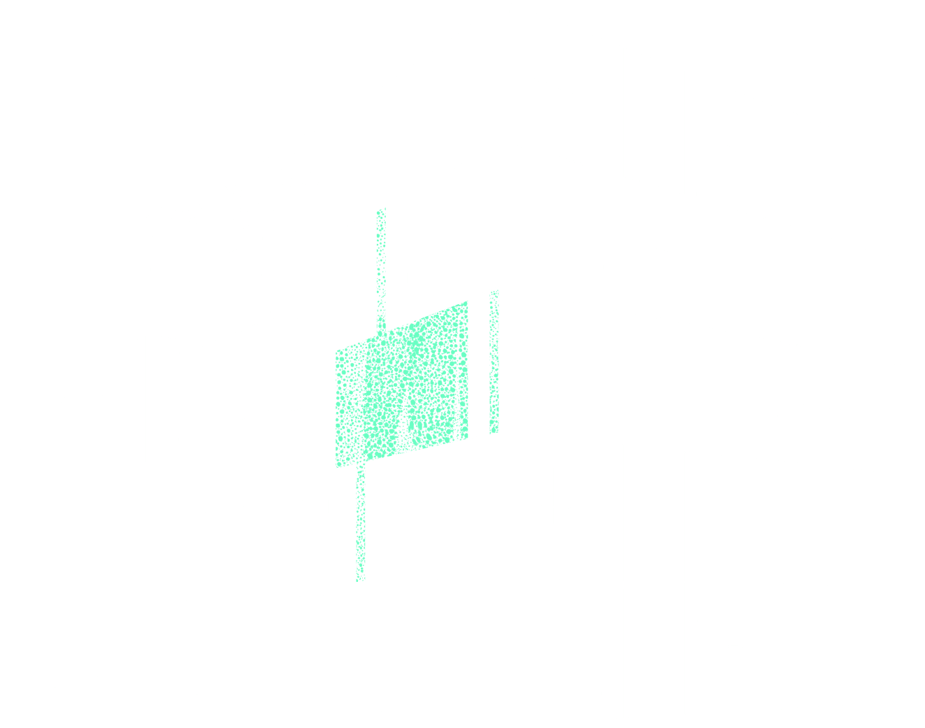Black and white containers